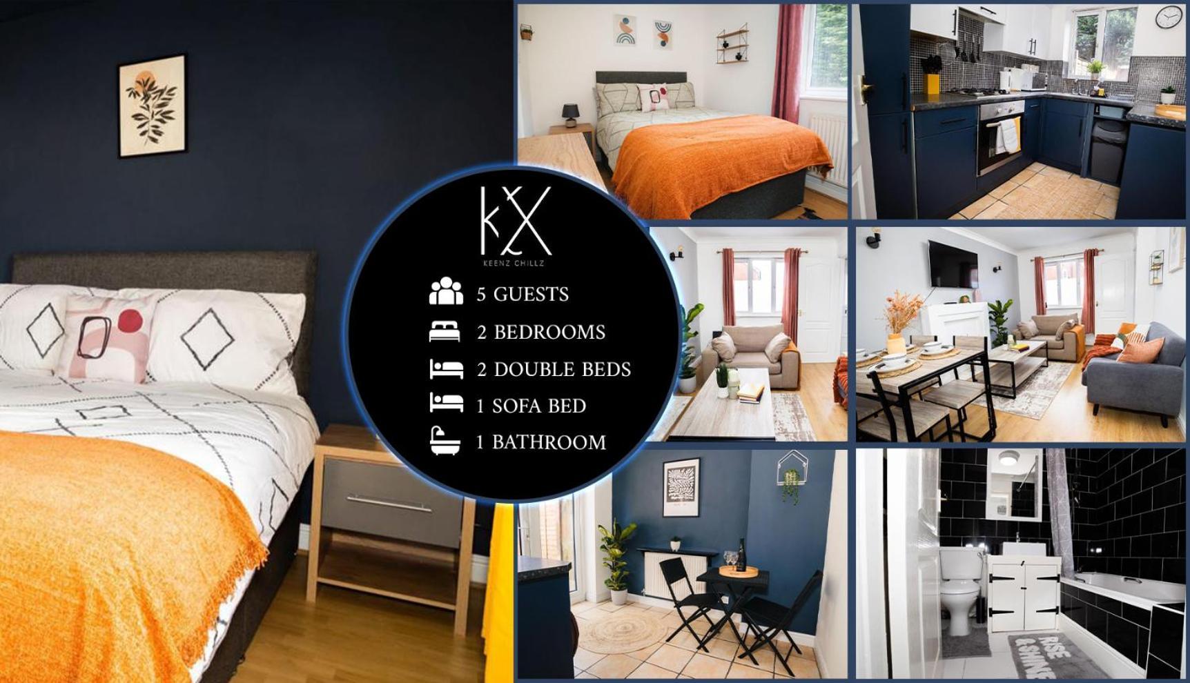 Haydock Cozy 2-Bedroom Home With Free Parking エクステリア 写真